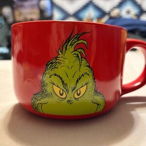Red Grinch Mug